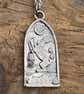 Nightwatch Hare Pendant with Sunstone - Image 5