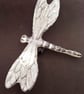 Handmade Fused Glass Dragonfly Garden Stake “Dory “ - Image 2