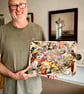 Abstract Painting 40 x 30cm by Peter Taylor - Image 2