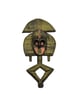 african Kota mask fridgemagnet, tribal art decor, rustic kitchen decoration, 