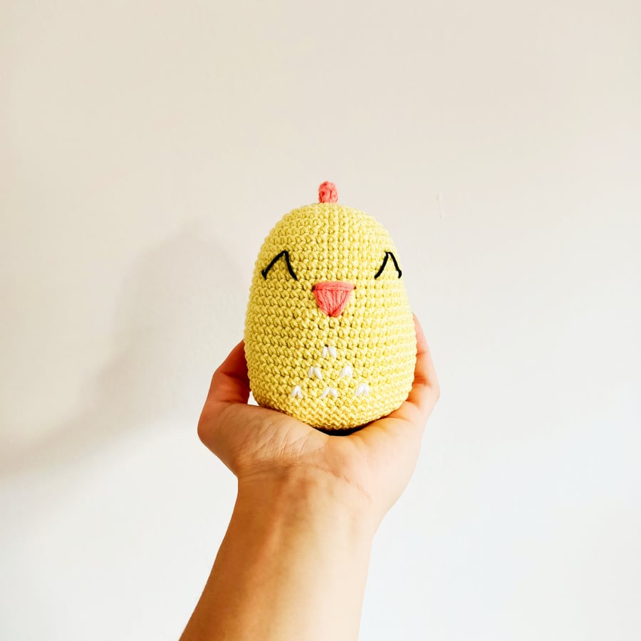 Easter Egg Chick Toy Handmade Decorations