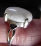Opal & Sterling Silver Ring Size M-N - Image 5
