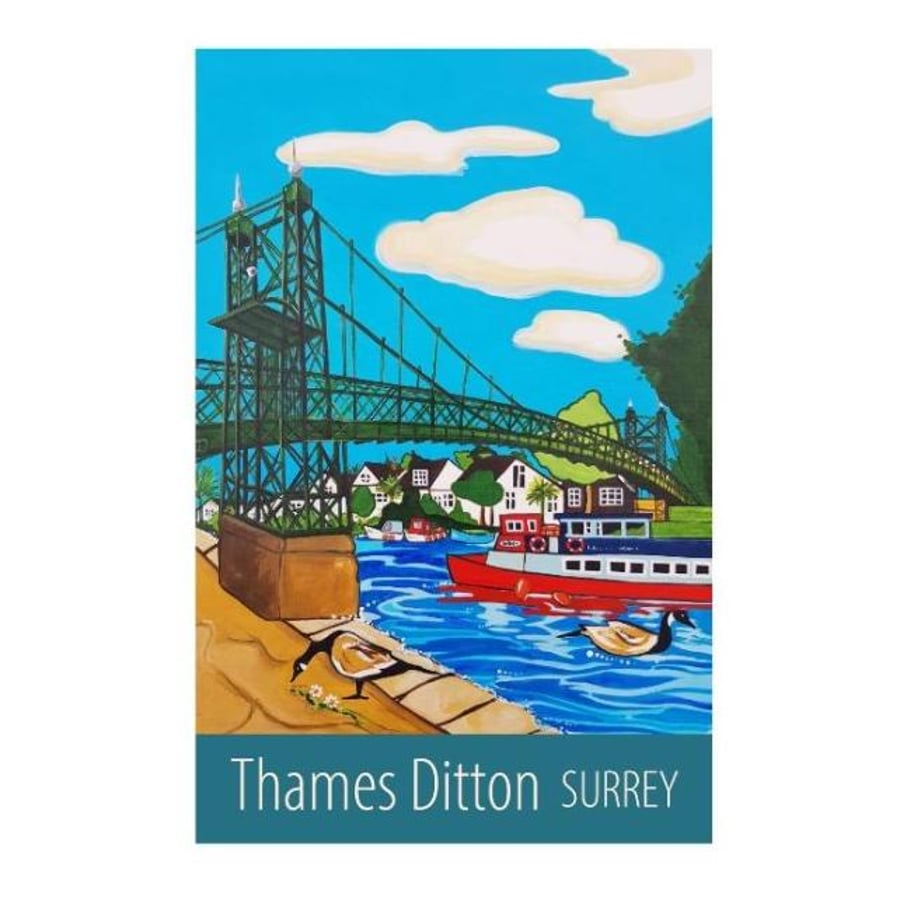 Thames Ditton - unframed