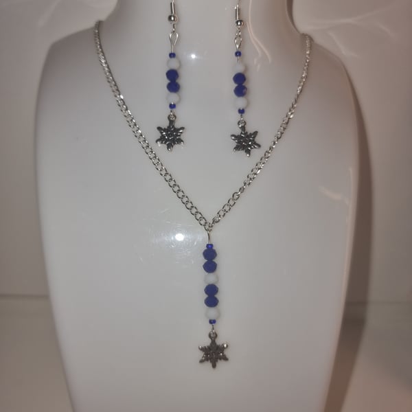 Christmas Snowflake Jewellery Set