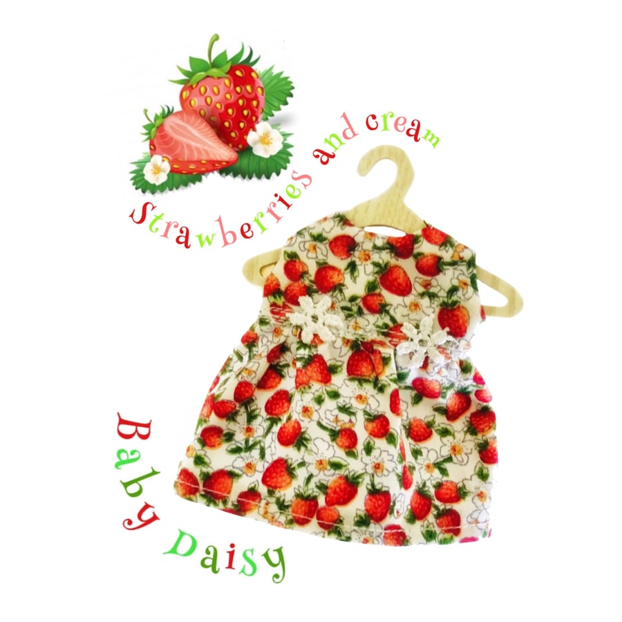 Baby Daisy Strawberry Dress