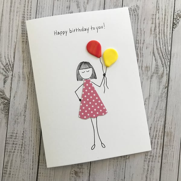 Happy birthday to you card, Happy birthday card