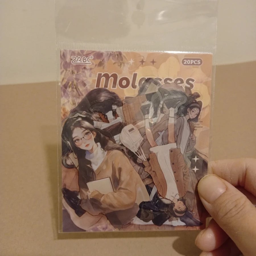 Molasses Rhythm PET Stickers