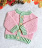 Summerween Crochet Baby Cardigan - First Autumn Gift - Image 6