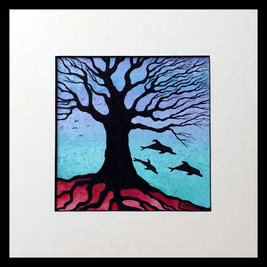 Live & Breathe, an original painting, Perfectly Imperfect