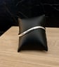 "Endlessly" - Sterling Silver Eternity Bangle - Made to any size - 6x3mm - 31g - Image 3