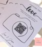 Capture the Love Wedding Cards - Photo Upload Cards - Pack of 10 - Image 2