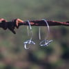 Silver Squiggle Earrings Seconds Sunday