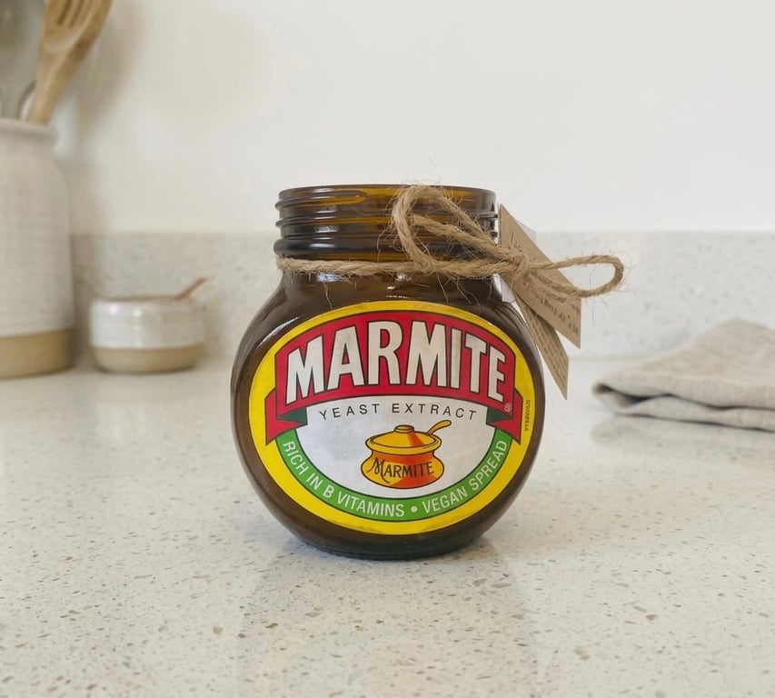 Marmite Candle -  Lavender, Chamomile & Vanilla