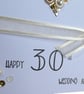 Embellished Heart Pearl Wedding Anniversary Card - 30th Anniversary - Image 2