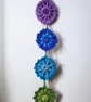 Crochet chakra wall hanging - Image 2