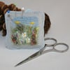 Meadow Charm, Mini Pincushion or Scissor Fob