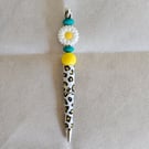 "Growth in Light" Animal Print Focal Bead Pen - Mental Health Awareness