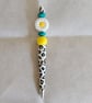 "Growth in Light" Animal Print Focal Bead Pen - Mental Health Awareness