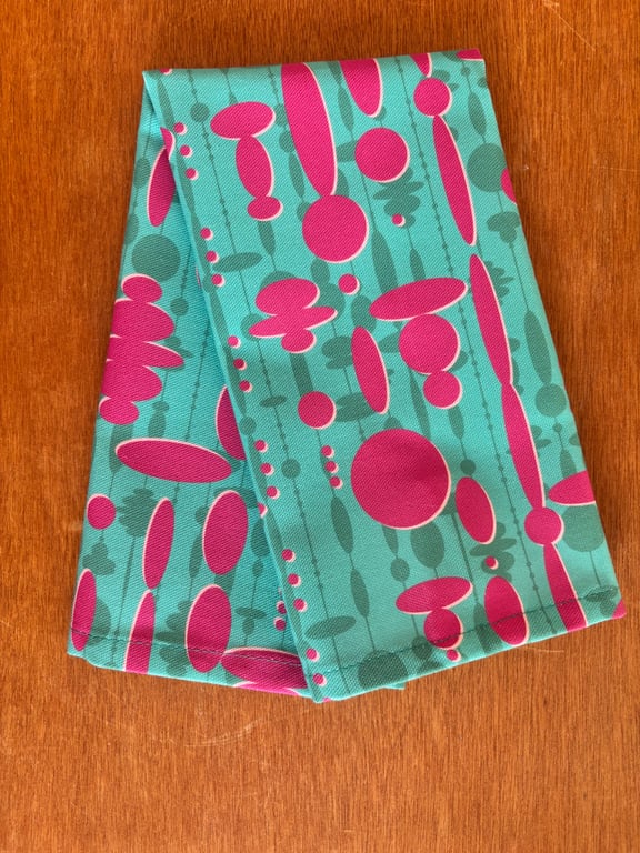 Mid Century Tea Towel