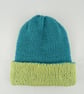 Adult Beanie Hat - Reversible Beanie Hat Double Layered For Extra Warmth.