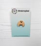 Happy Croissant mini pin - Image 1