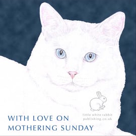 MIickey the Cat - Mother's Day Card