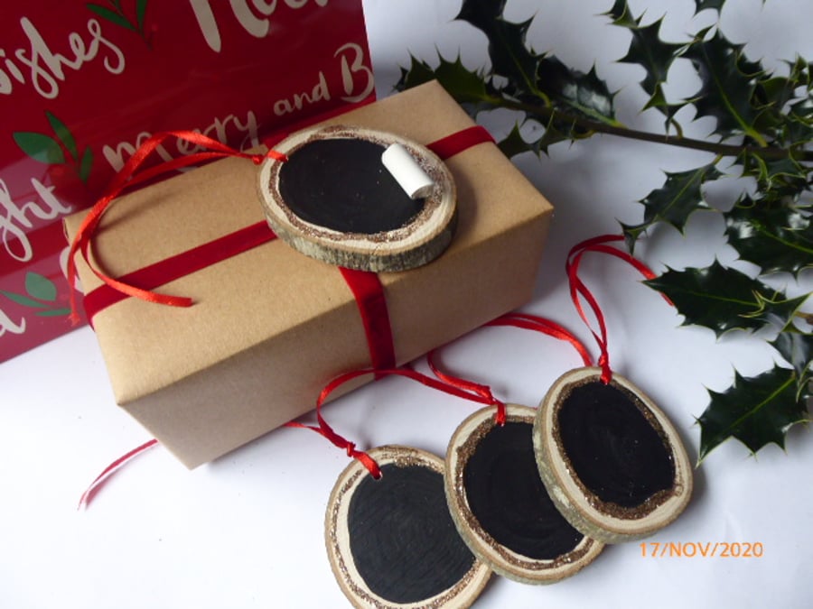 Small Blackboard gift tag