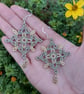 Macrame Mandala Earrings  - Image 1