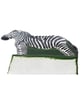 Zebra Ceramic Ornament - Handmade - Image 3