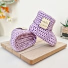 Hello World Crochet Baby Booties – Handmade Newborn Baby Shoes