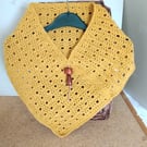 Handmade crochet cowl, neck warmer, snood.