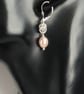 Cultured Pearl Chainmaille Earrings - Image 5