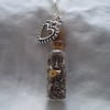 Steampunk Glass Bottle Necklace/Pendant