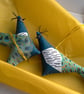 Peacock Hanging Decoration - Tail Down - Image 2