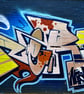 Street Art Graffiti Digbeth Birmingham UK Photograph Print - Image 1