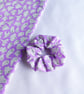 Halloween Scrunchies, Ghost Scrunchies, Purple Ghost Gothic Scrunchies - Image 4