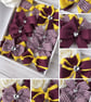 Sophia's Handmade 8-Piece School Sets- Burgundy & Yellow