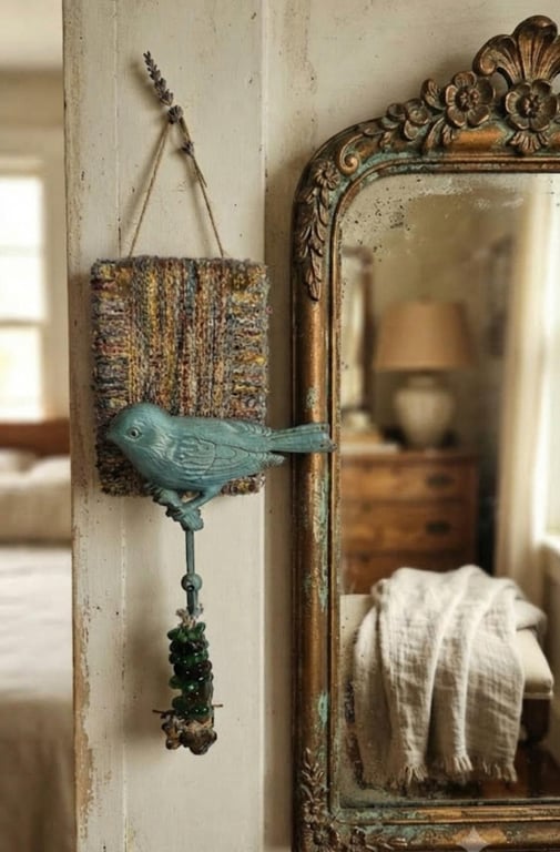Vintage Rustic Door Hanger Jewellery Hanger Shabby Chic
