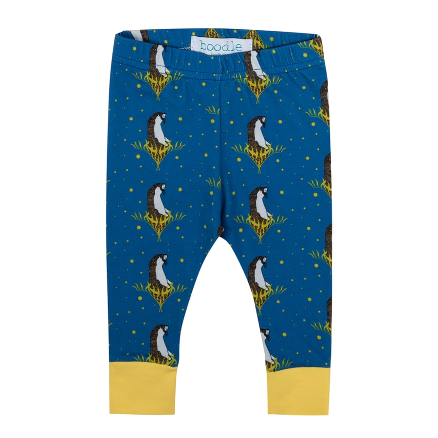 Otter organic baby leggings