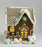 Christmas Decorations Gingerbread Ornaments Style House Lantern - READY TO SHIP