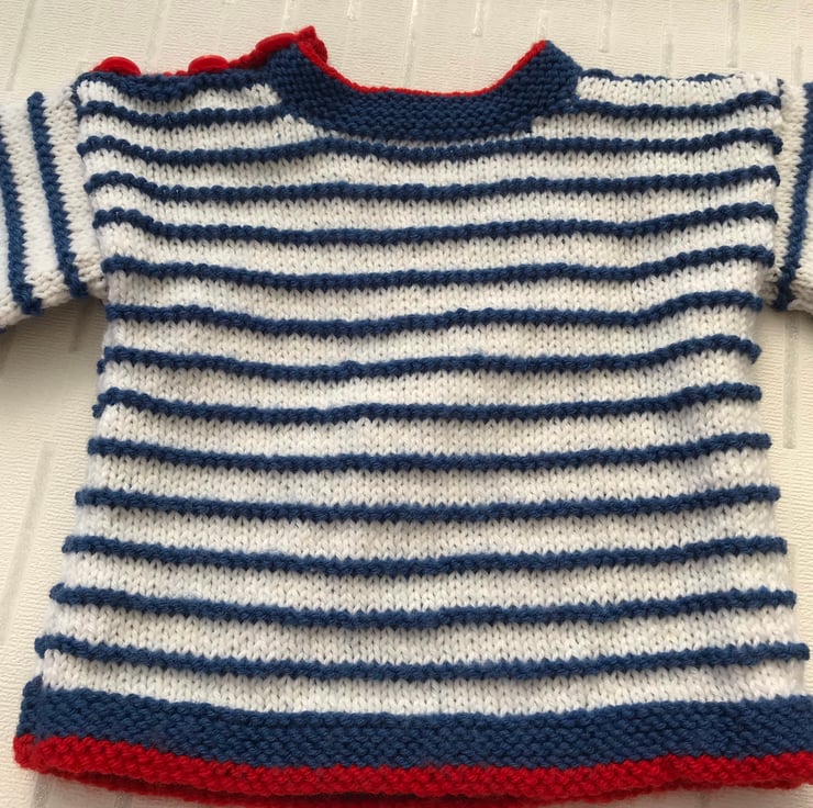 Sailboat picture jumper - Folksy