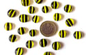 Bullseye Glass cabochons, dots, puddles, beans, beads