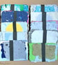 Decorative Recycled Hand Crafted Paper Shapes - Bundles of 10 pieces - Image 2
