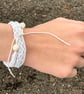 Hemp Bracelet. Beach Jewellery. Wrap Bracelet. Natural Hemp Jewellery.  - Image 1