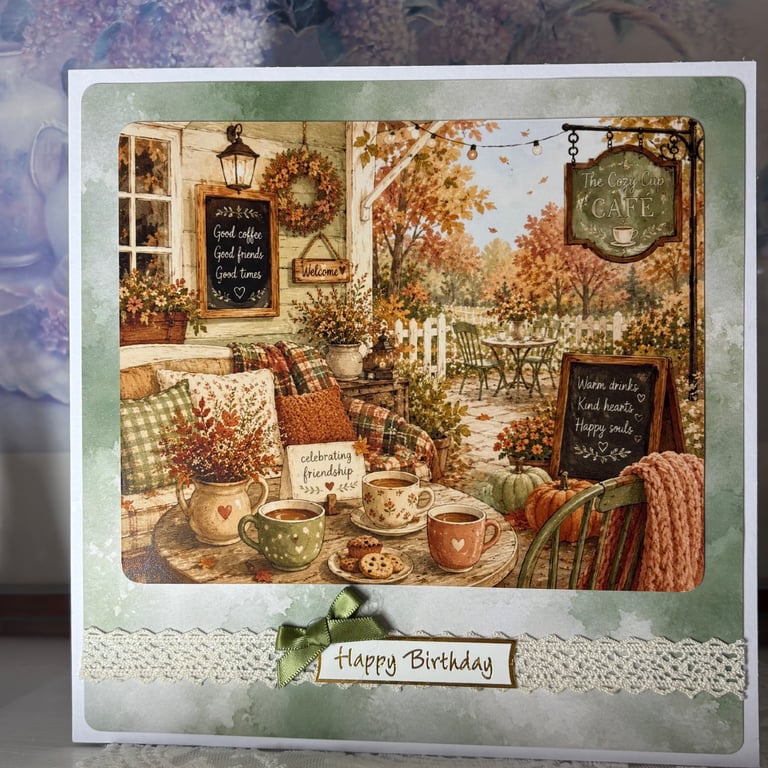 Greeting Card - Cosy Autumn - C 0020