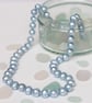 Light Blue Freshwater Pearl Necklace - Image 4