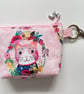 Mini Coin Purse Keychain - Cats - Image 2
