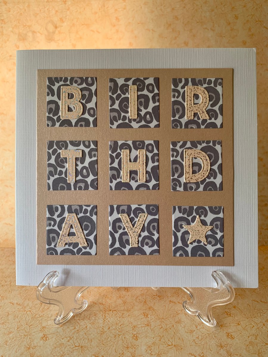 Handmade Birthday Card