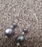 Blue grey pearl drops - Image 5