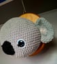 Crocheted koala trophy head on wooden board - Image 3